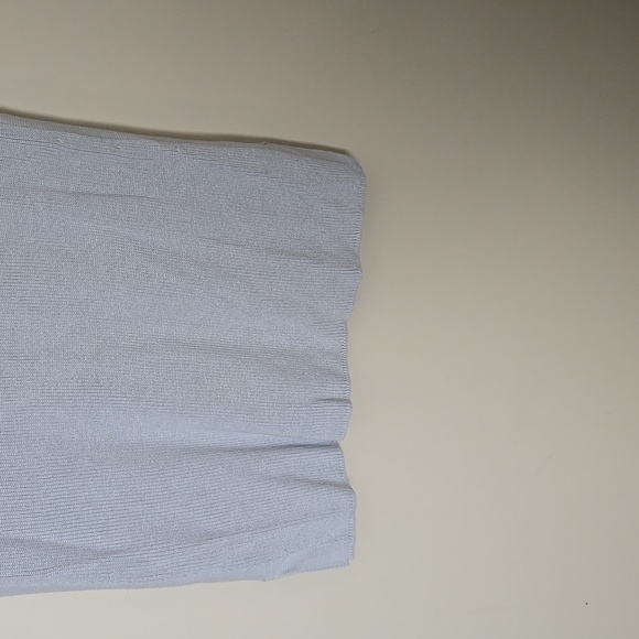 J. Jill Light Gray/Silver Ribbed Lightweight Cotton Blend Vest Size Large Petite - Picture 7 of 10